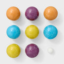 Resin Bocce Ball Set - Lawn Target Toss for 2-4 Players
