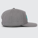 Adult Polyester Triceratops Baseball Hat - Dark Gray