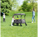 Wrangler Stroller Wagon with Car Seat Adapter - Gray