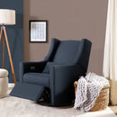Kiwi Eco-Performance Electronic Swivel Glider with USB Port - Navy