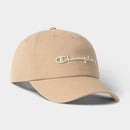 Champion Adult Script Twill Baseball Hat - Irish Cream