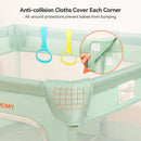 74"x50 Baby Playpen - Dark Green