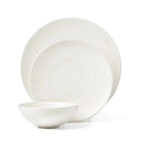 Oneida 12pc Dinnerware Set Roseto White