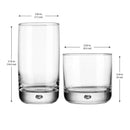 Bubble Sham Drinkware, Set of 16