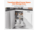 Swing Right Blind Corner Cabinet - Silver