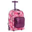 Kids' Rolling Backpack - Purple Galaxy
