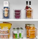 Linus cabinet pantry starter  clear 18 pieces