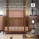 Convertible All-Stages Crib - Natural Walnut