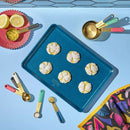 5pc Metal Measuring Spoon Set Gold