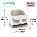 2-in-1 Booster Feeding High Chair - Cashmere