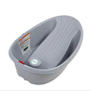 Ergonomic Baby Bath Tub - Grey