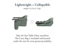 Fast Table Chair - Pine Green Melange
