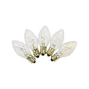 Holiday Bright Lights Incandescent C7 Clear 25 ct Replacement Christmas Light Bulbs 1 ft.