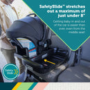 OnBoard Slide 6-in-1 Travel System with Safety Slide Base - Gray