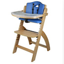 Beyond Junior Y High Chair - Natural/Blueberry
