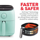 Express Tasti-Crisp 2.6qt Air Fryer - Aqua