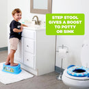 Bluey Potty Training Set, 2 pieces combine soft potty seat and a non-slip step stool