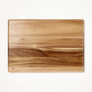 14"x20" Acacia Wood Carving and Charcuterie Board