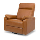 Suzy Swivel Glider Recliner Nursery Chair - Vegan Tan