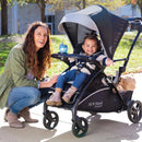 Sit N' Stand 5-in-1 Shopper Stroller with Canopy - Modern Khaki