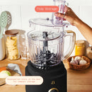 10-Cup Food Processor with Accessories, Black