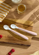 Feeding Spoon Set - Powder Pink