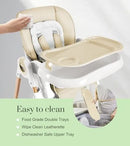 Convertible High Chairs for Babies and Toddlers, Cream