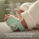 Duo (Gen 3) - All-in-One Smart Baby Monitoring Bundle with Sock & 2K HD Cam - Bedtime Blue