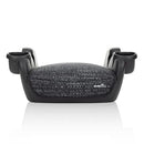 GoTime No Back Booster Car Seat - Static Black