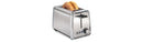 Modern Chrome 2-Slice Toaster - 22785: Stainless Steel, Bagel & Defrost Options, Extra Wide Slots