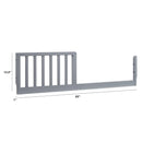Toddler Bed Conversion Kit (M3899) - Gray Finish