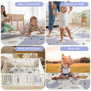 79x71 Foldable Play Mat for Baby