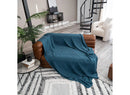 Muslin Blanket - Twin 90” x 66” - Neptune Blue