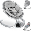 Bluetooth Infant Swing with Music Speaker - Gray