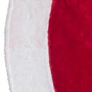 Dyno Red/White Tree Skirt 0.5 in., Pack of 6
