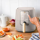 3 Qt Digital Air Fryer with TurboCrisp Technology - Porcini Taupe