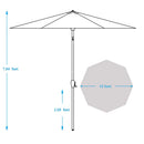 Market Umbrella - Oatmeal