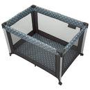 Dottie Baby Playard with Bassinet, Grey Dot