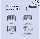 5-in-1 Convertible Crib - Hazelnut