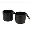 XL Cup Holders for Radian and Everett Car Seats - Pack of 2, Black