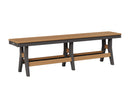 HARBOR 66" DINE BENCH SMK GR/TK