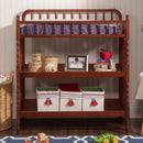 Jenny Lind Changing Table - Rich Cherry Finish