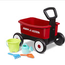 My 1st Wagon with Beach and Garden Tools, 2-in-1 Wagon, Ages 1-4 , Red