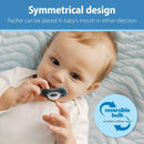 Advantage One Piece Silicone Pacifiers 6-18m - Blue