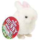 Toysmith Bunny Wind Up Rabbit White/Pink 1 pc, Pack of 24
