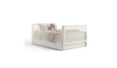 Casablanca Convertible Crib with Drawer - Frosted Oat