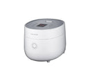 3-Cup Micom Rice Cooker and Warmer White: 9 Settings, Automatic Keep Warm, Timer, Dishwasher-Safe Parts