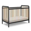 Pasadena 3-in-1 Convertible Crib - Black/Driftwood