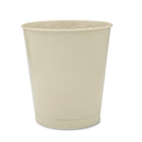 Rubbermaid Fire-Safe Wastebasket, Round, Steel, 6.5 Gal, Almond - RCPWB26AL