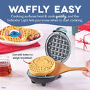 Mini Waffle Maker - Stitch Santa